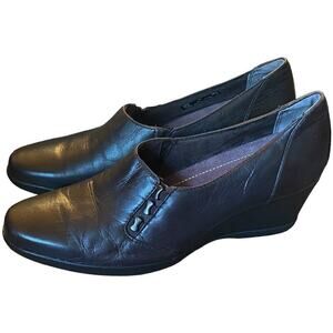 Clarks Active Air Brown Women's Leather US 9N Dress Work Casual Shoe